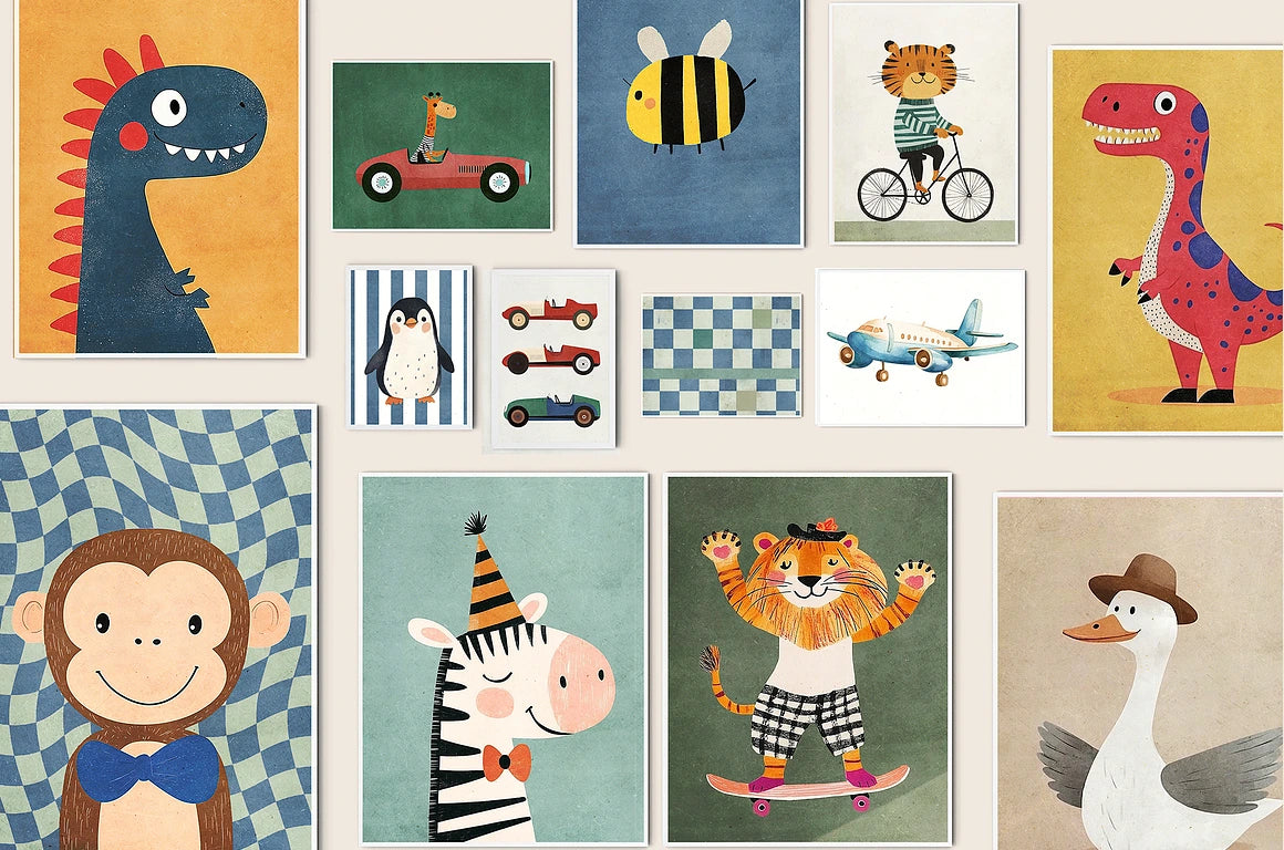 120 Prints for Nursery and Playrooms