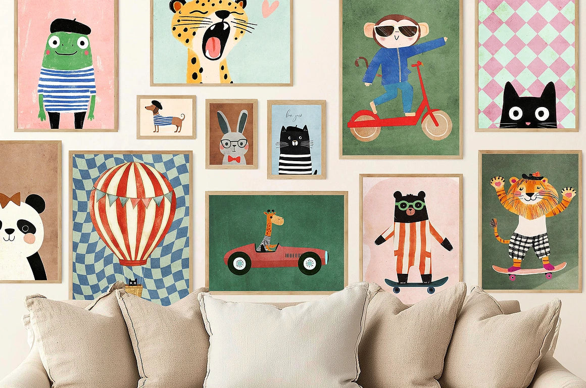 120 Prints for Nursery and Playrooms