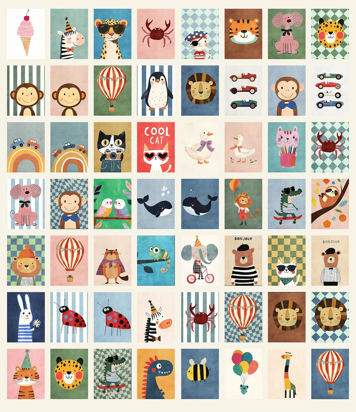 120 Prints for Nursery and Playrooms