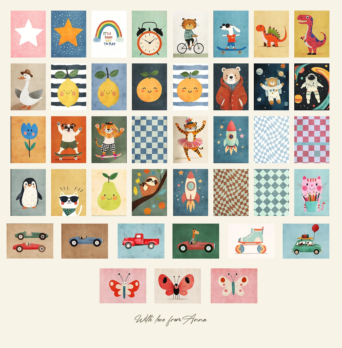 120 Prints for Nursery and Playrooms